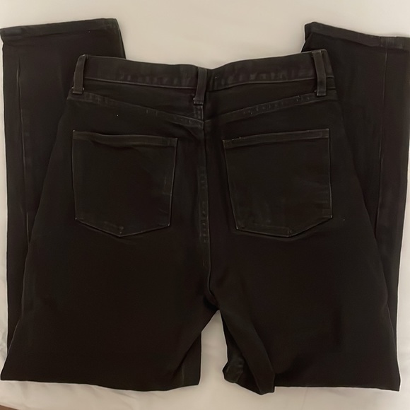 Uniqlo U high waisted straight black jean - Picture 3 of 4